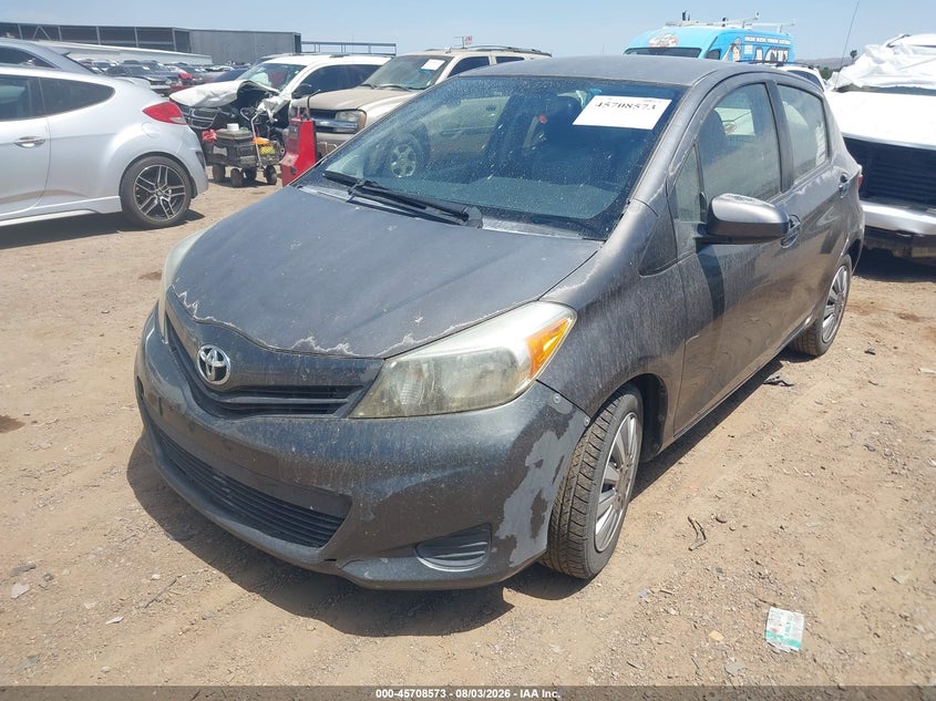 Vin: jtdktud32ed579486, lot: 46207229, toyota yaris le (tmc/cbu plant) 20142