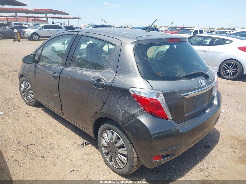 Vin: jtdktud32ed579486, lot: 46207229, toyota yaris le (tmc/cbu plant) 20143