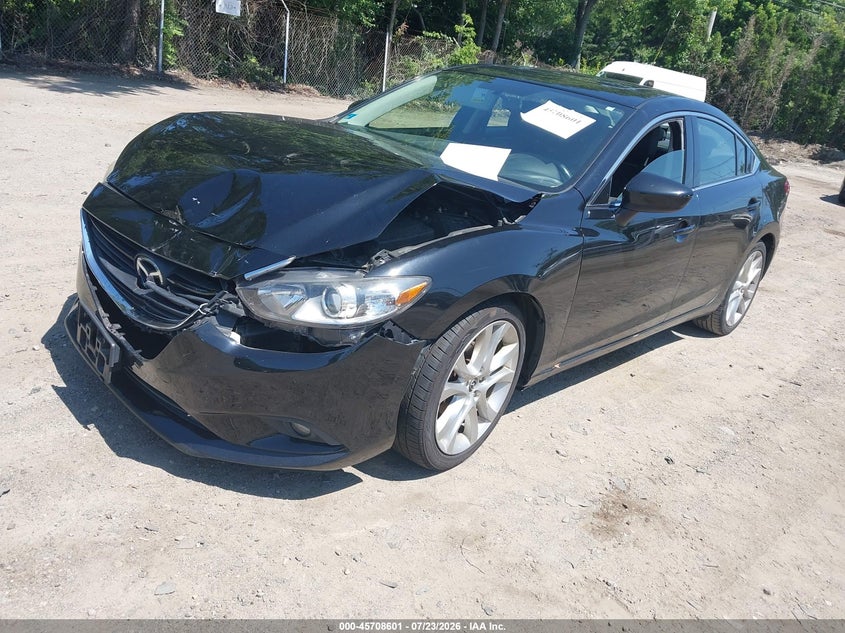 Vin: jm1gj1v58f1200584, lot: 46207257, mazda mazda6 i touring 20152