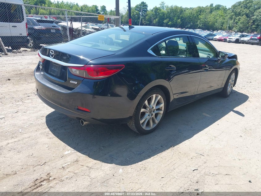 Vin: jm1gj1v58f1200584, lot: 46207257, mazda mazda6 i touring 20154