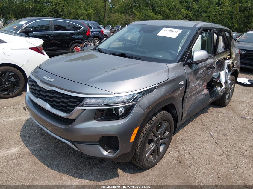 Vin: kndepcaa0p7408896, lot: 46207267, kia seltos lx 20232