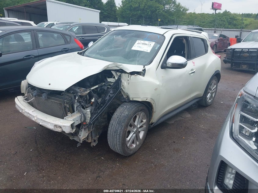 Vin: jn8af5mr4bt007502, lot: 46207277, nissan juke sv 20112
