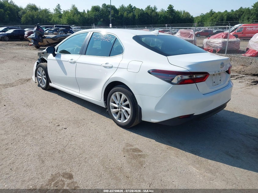 Vin: 4t1c11ak6mu595446, lot: 46207282, toyota camry le 20213