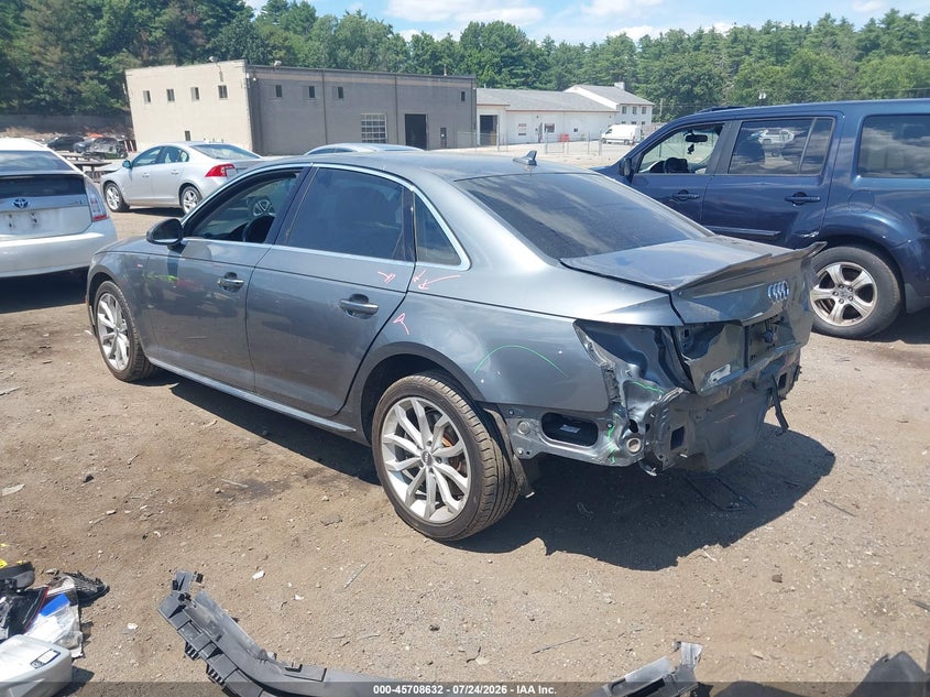 Vin: wauenaf48kn001794, lot: 46207288, audi a4 45 premium 20193