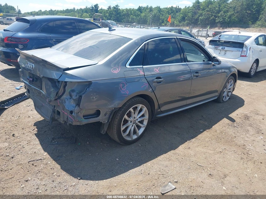 Vin: wauenaf48kn001794, lot: 46207288, audi a4 45 premium 20194