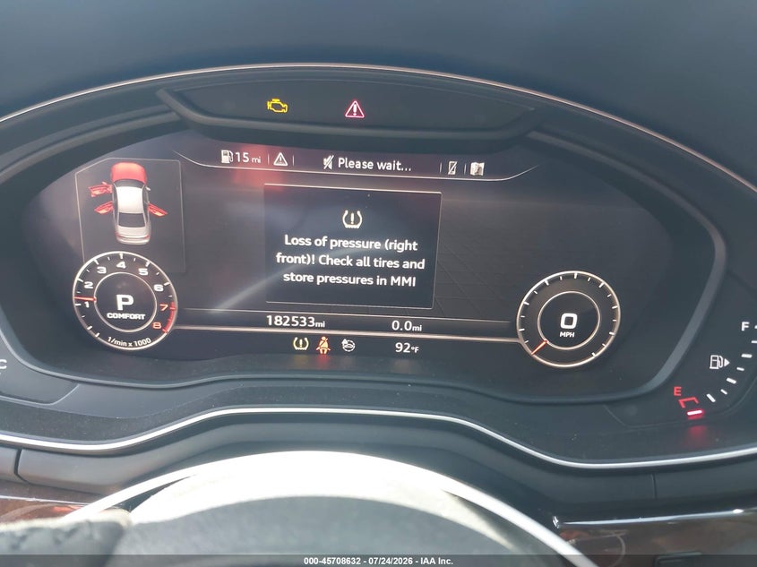 AUDI A4 2019 VIN WAUENAF48KN001794