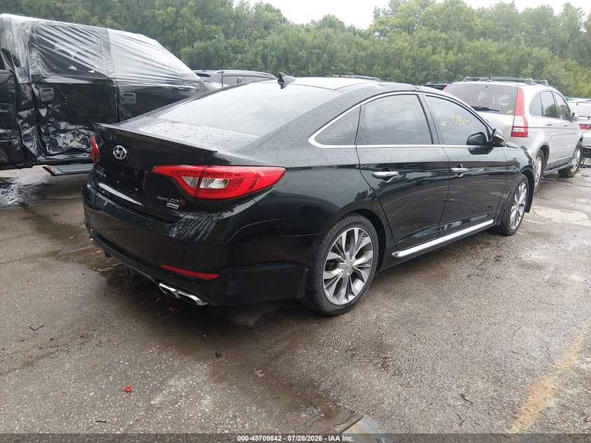 Vin: 5npe34ab0fh257952, lot: 46207298, hyundai sonata limited 2.0t 20154