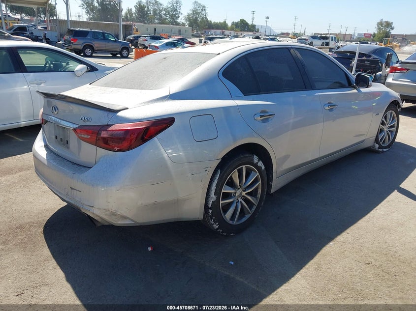 Vin: jn1ev7apxlm200685, lot: 46207327, infiniti q50 pure 20204