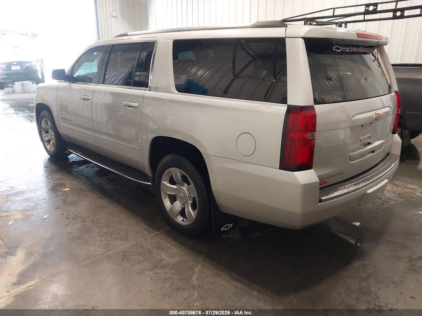 Vin: 1gnskkkcxfr219159, lot: 46207332, chevrolet suburban ltz 20153