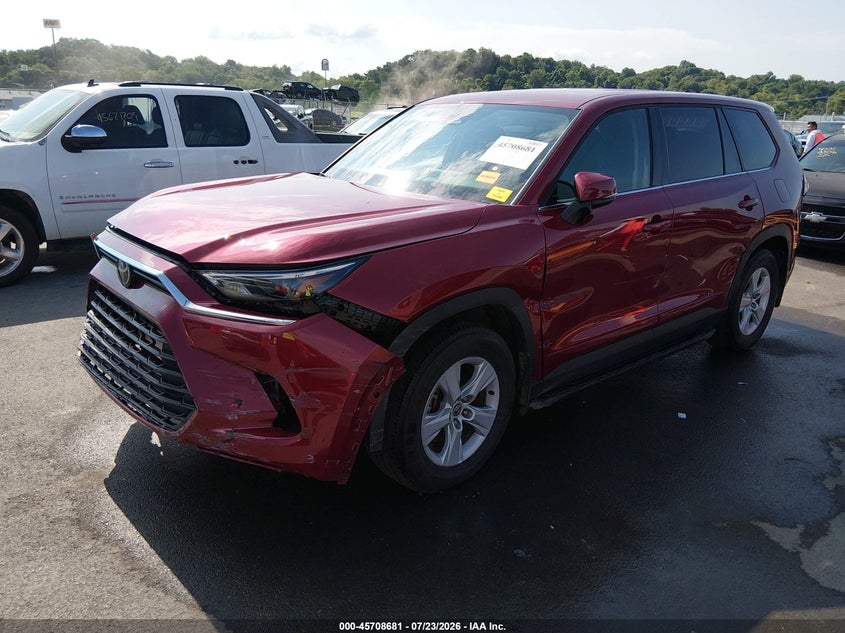 2026 TOYOTA GRAND HIGHLANDER auction photo 2