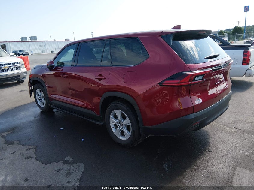 2026 TOYOTA GRAND HIGHLANDER auction photo 3