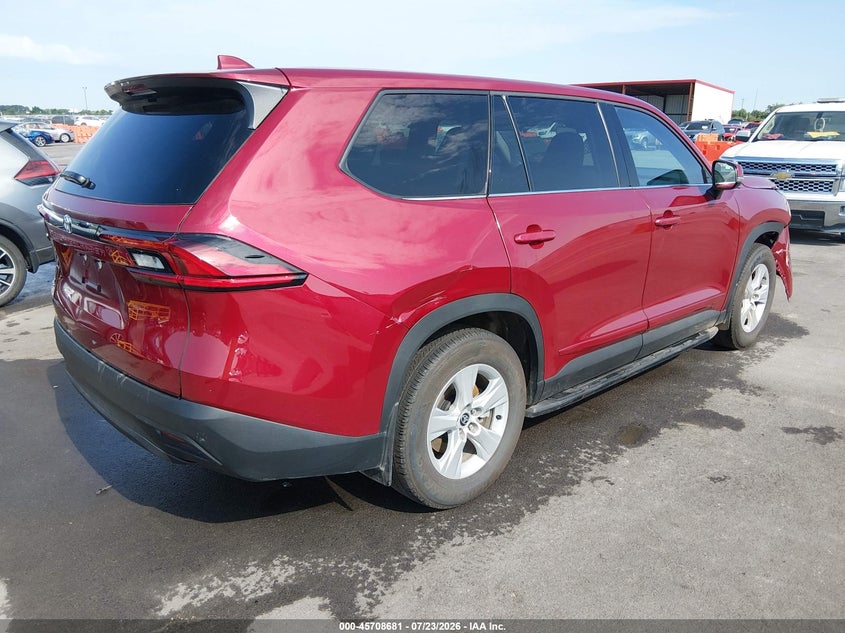 2026 TOYOTA GRAND HIGHLANDER auction photo 4