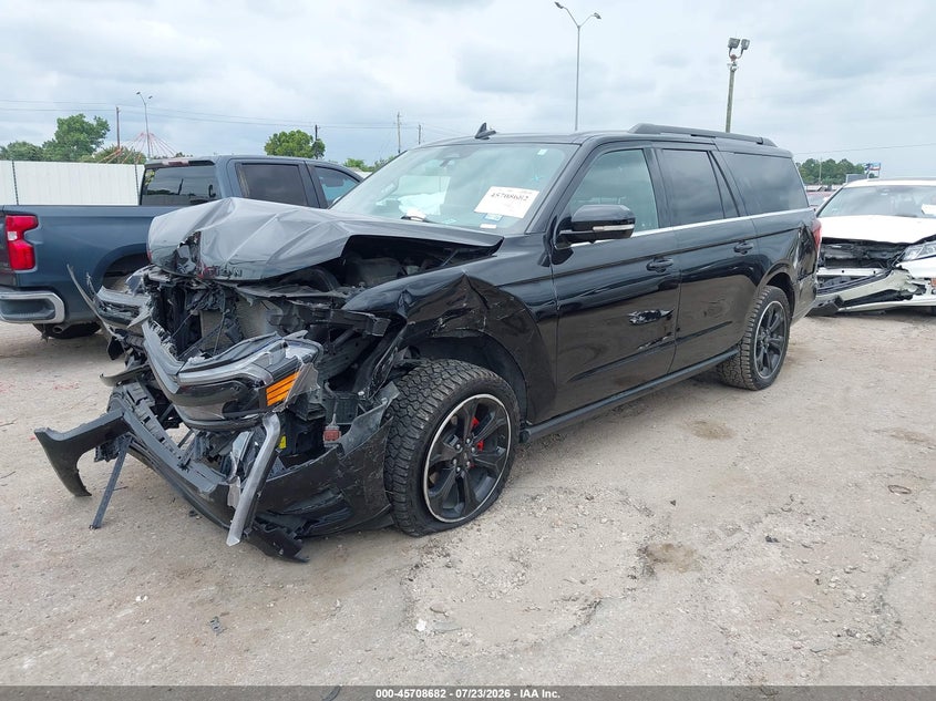 Vin: 1fmjk2at6nea38969, lot: 46207338, ford expedition max limited 20222