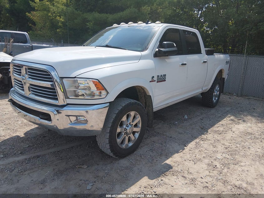 Vin: 3c6ur5dl8hg606508, lot: 46207342, ram 2500 big horn  4x4 6'4 box 20172
