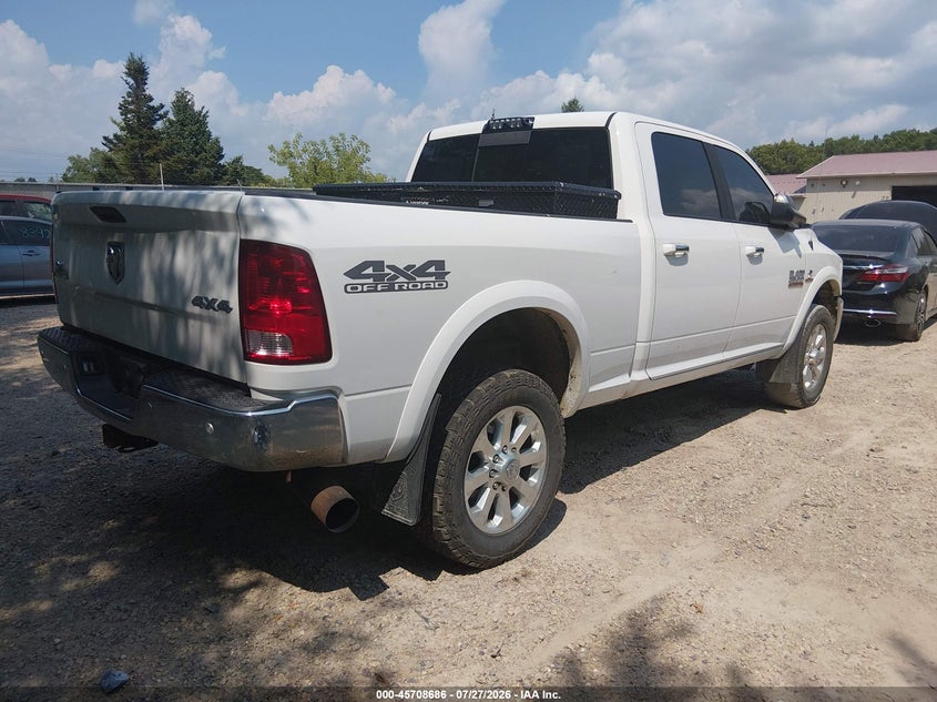 Vin: 3c6ur5dl8hg606508, lot: 46207342, ram 2500 big horn  4x4 6'4 box 20174