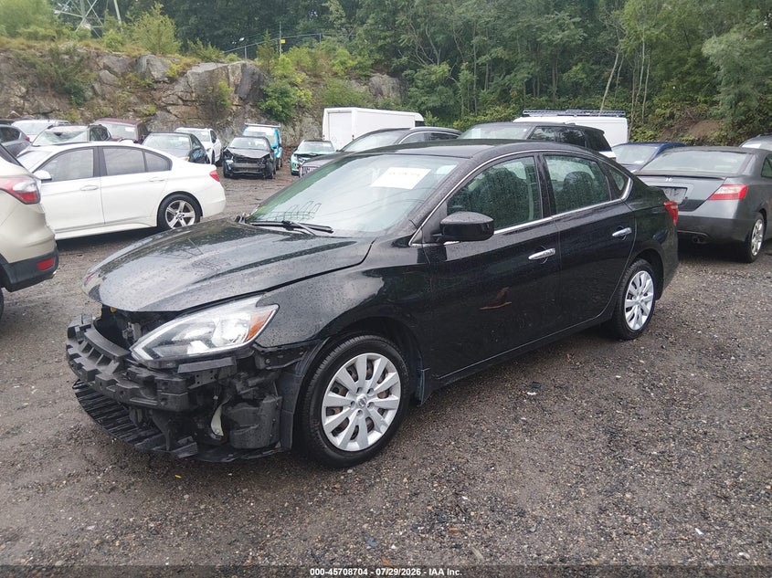 Vin: 3n1ab7ap9ky256667, lot: 46207361, nissan sentra s 20192