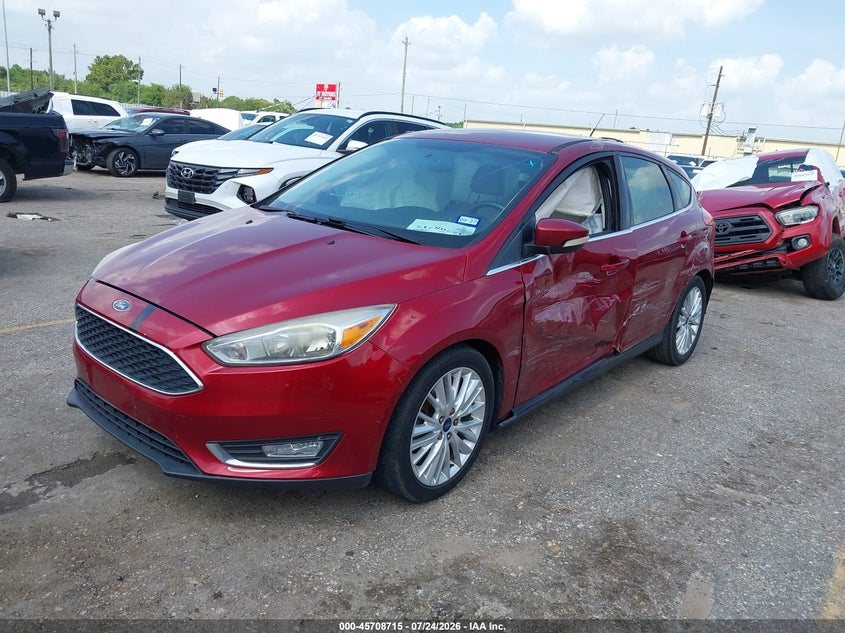 Vin: 1fadp3n24gl222726, lot: 46207371, ford focus titanium 20162