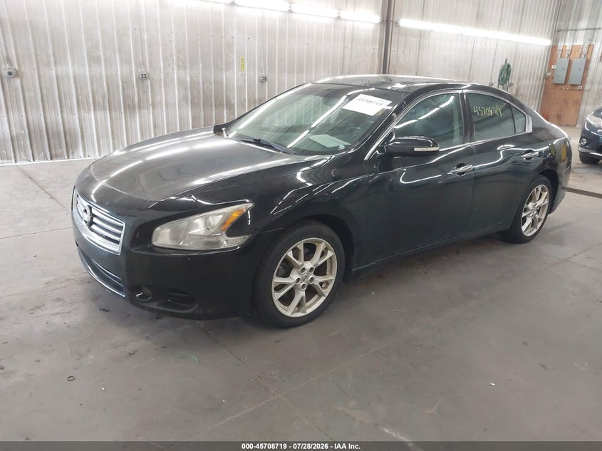 Vin: 1n4aa5ap4cc845257, lot: 46207375, nissan maxima 3.5 sv 20122
