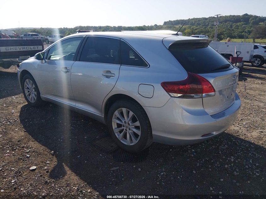 Vin: 4t3za3bb5du075167, lot: 46207386, toyota venza le 20133