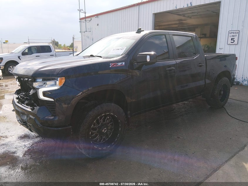 Vin: 2gcudeed8p1113594, lot: 46207398, chevrolet silverado 1500 4wd  short bed rst 20232