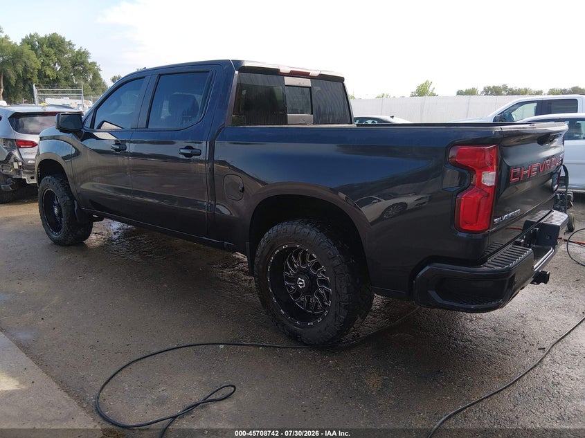 Vin: 2gcudeed8p1113594, lot: 46207398, chevrolet silverado 1500 4wd  short bed rst 20233