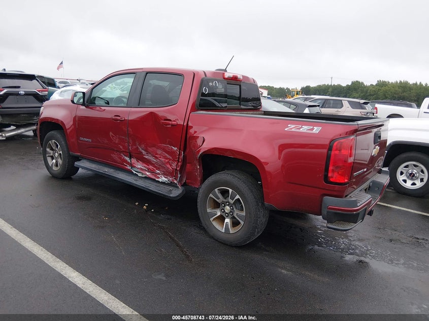 Vin: 1gcgsden6h1201363, lot: 46207399, chevrolet colorado 2wd z71 20173