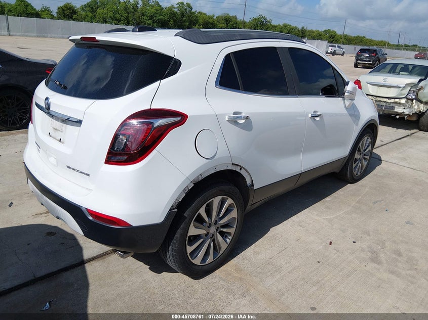 Vin: kl4cjasb2hb042579, lot: 46207417, buick encore preferred 20174