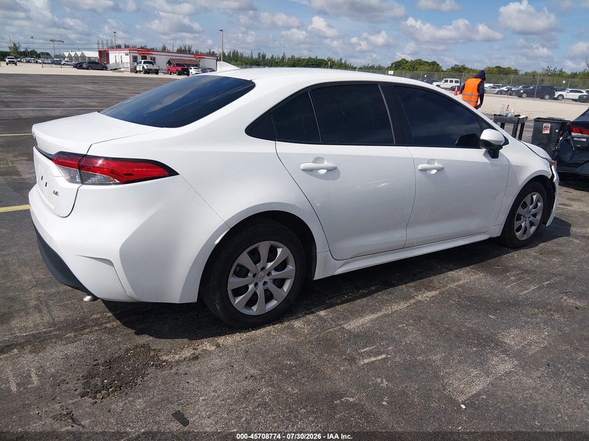 Vin: 5yfb4mde8rp125602, lot: 46207430, toyota corolla le 20244