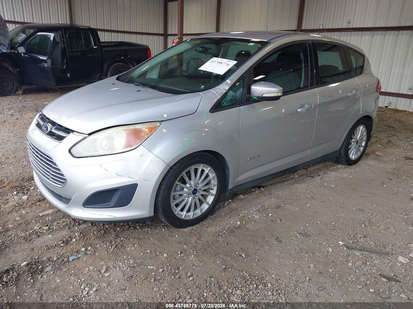 Vin: 1fadp5au9el517241, lot: 46207432, ford c-max hybrid se 20142