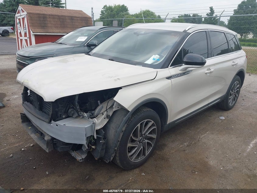 Vin: 5lmcj1c98lul28878, lot: 46207435, lincoln corsair standard 20202