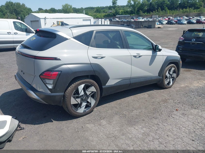 Vin: km8he3a34ru106628, lot: 46207445, hyundai kona limited 20244