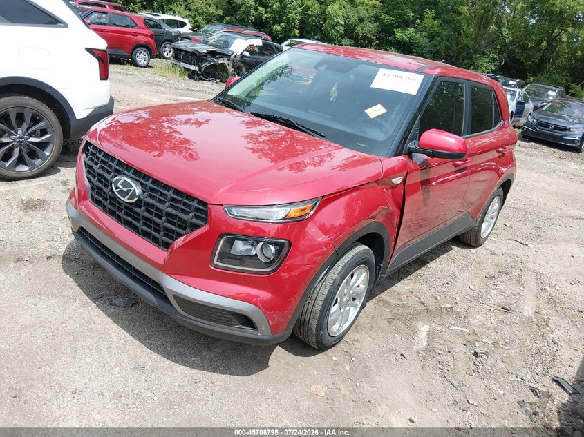 Vin: kmhrb8a39mu114212, lot: 46207451, hyundai venue se 20212