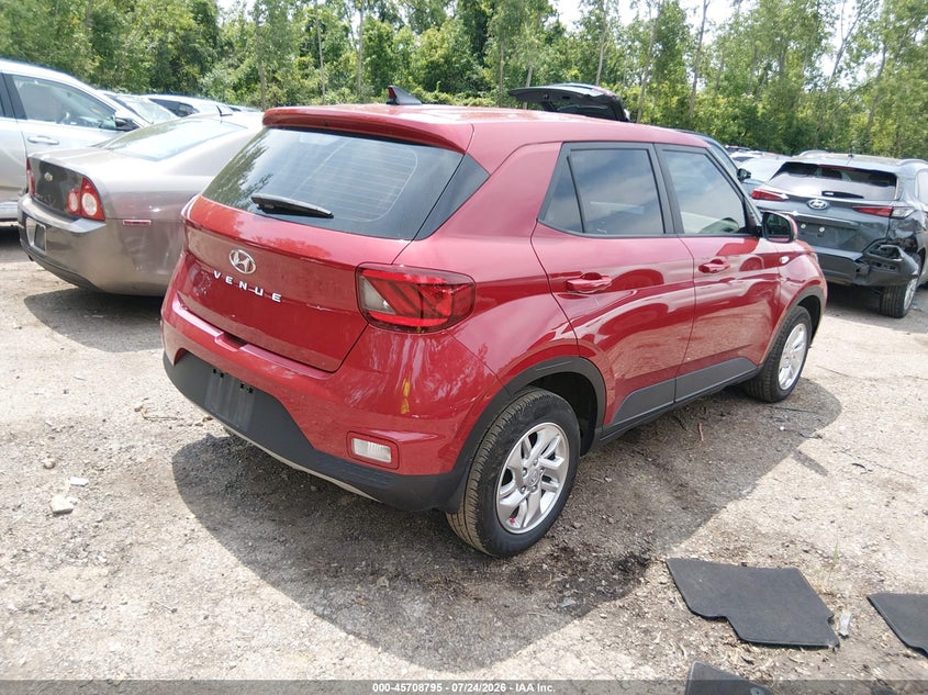 Vin: kmhrb8a39mu114212, lot: 46207451, hyundai venue se 20214