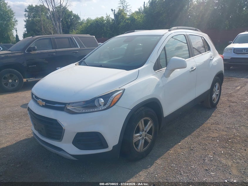 Vin: kl7cjlsbxhb218809, lot: 46207478, chevrolet trax lt 20172