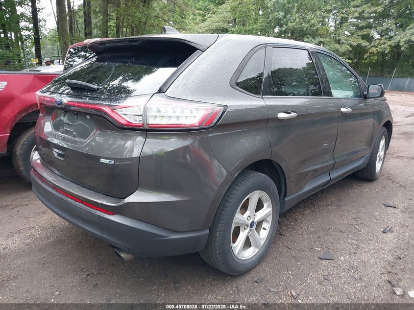 Vin: 2fmtk4g94fbb79777, lot: 46207494, ford edge se 20154