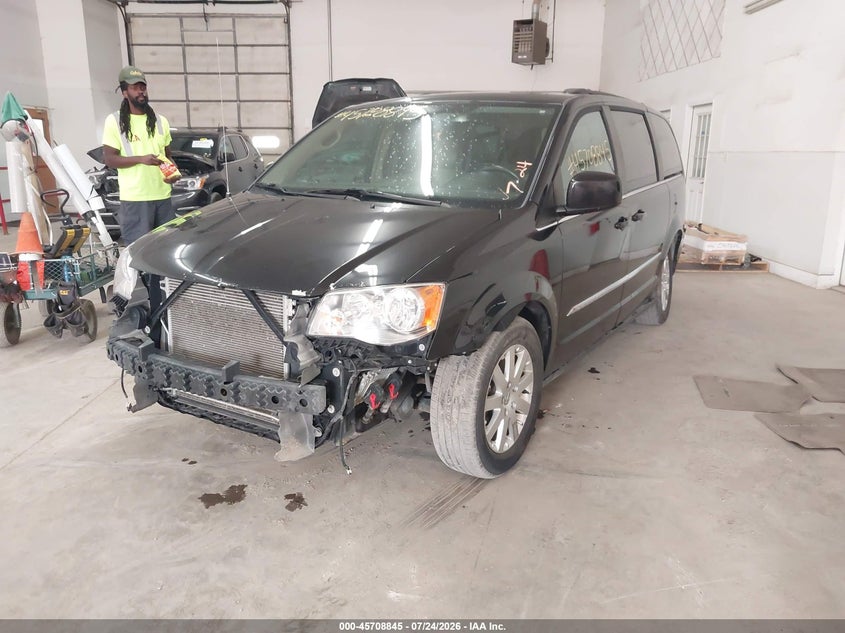 Vin: 2c4rc1bgxgr213648, lot: 46207501, chrysler town & country touring 20162