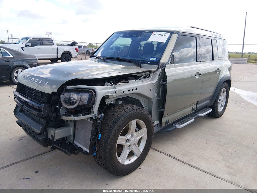 Vin: salep7ruxm2048060, lot: 46207507, land rover defender 110 se 20212