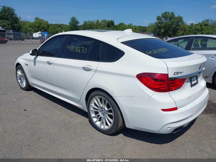 2013 BMW 550I GRAN TURISMO auction photo 3