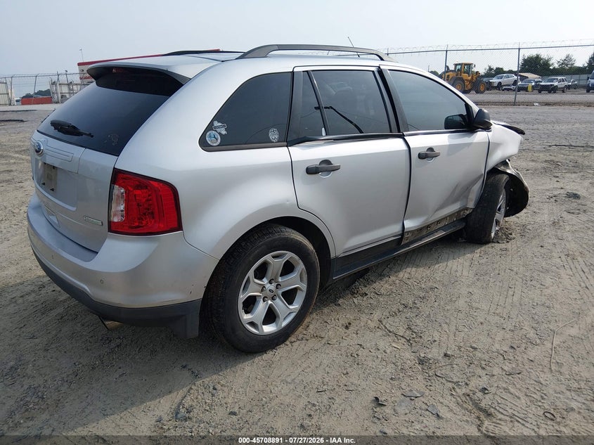 Vin: 2fmdk3g97cba39670, lot: 46207547, ford edge se 20124
