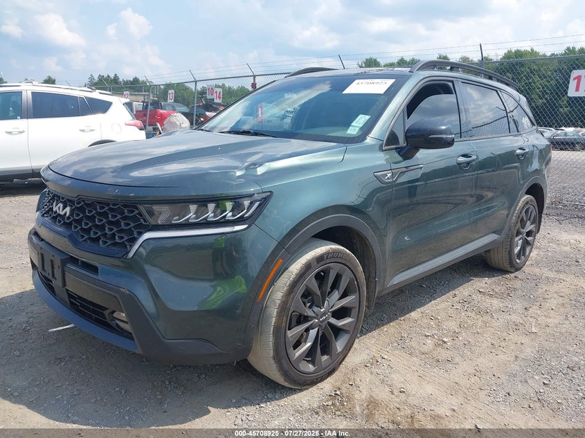 Vin: 5xyrhdlf3pg171451, lot: 46207581, kia sorento x-line ex 20232