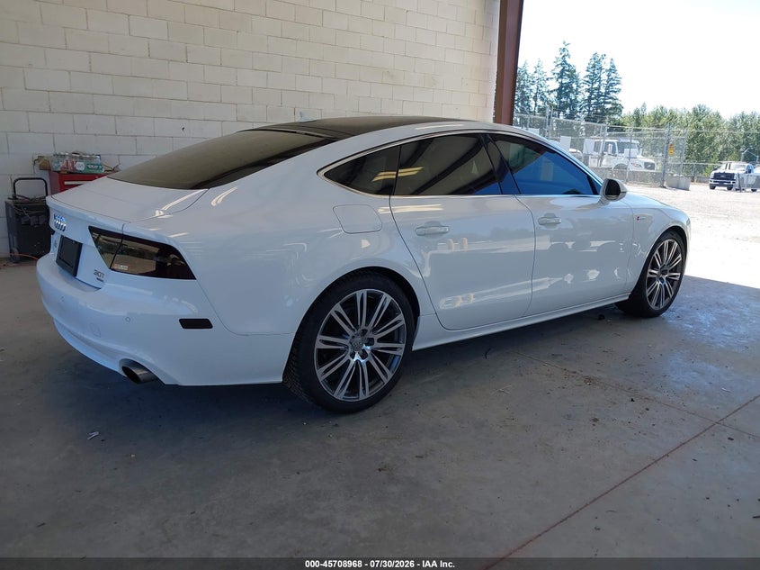 Vin: wauwgafc7en007872, lot: 46207624, audi a7 3.0t premium plus 20144