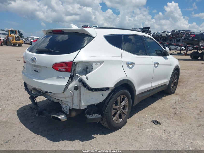 2013 HYUNDAI SANTA FE auction photo 4