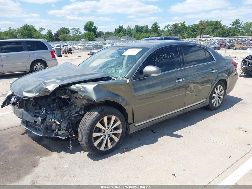 Vin: 4t1bk3db9bu393682, lot: 46207629, toyota avalon limited 20112
