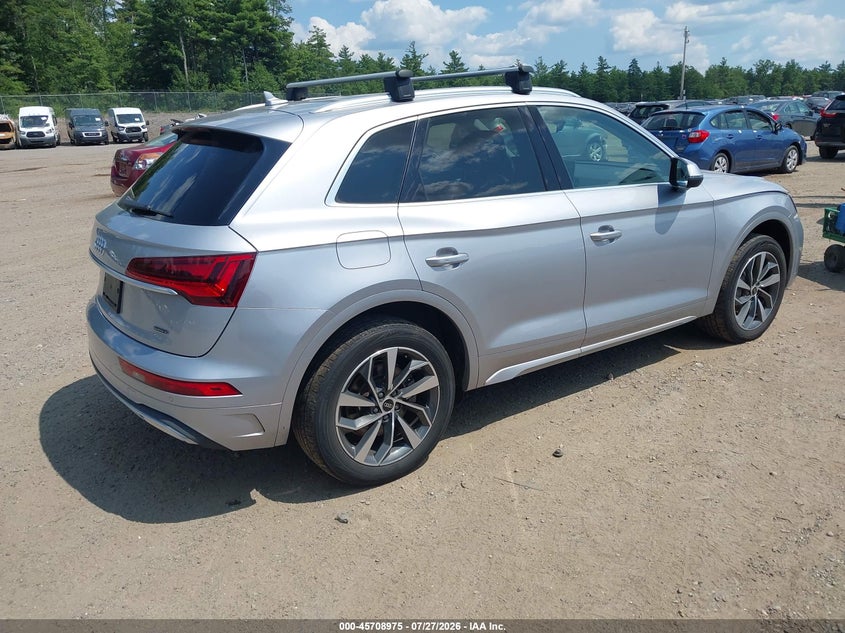 Vin: wa1baafy4m2087625, lot: 46207631, audi q5 premium plus 45 tfsi quattro s tronic 20214