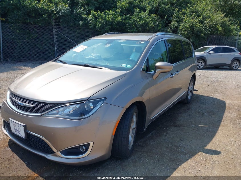 Vin: 2c4rc1bg4jr237337, lot: 46207640, chrysler pacifica touring l 20182