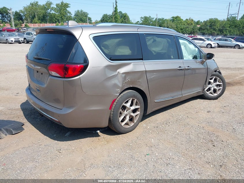 Vin: 2c4rc1bg4jr237337, lot: 46207640, chrysler pacifica touring l 20184