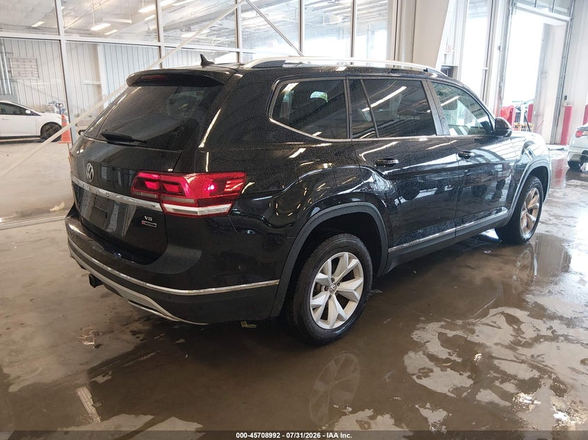 Vin: 1v2mr2ca0jc535075, lot: 46207646, volkswagen atlas 3.6l v6 sel 20184