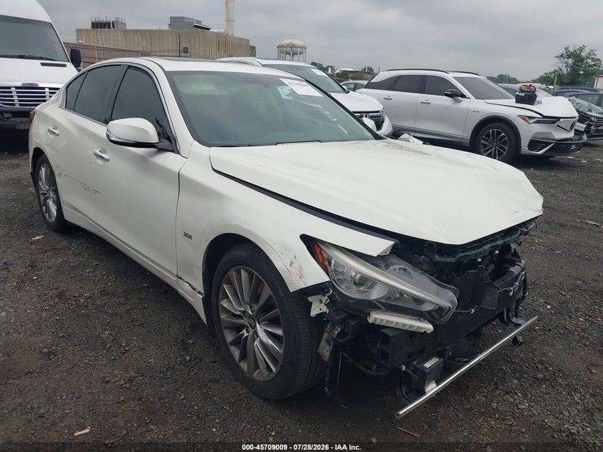 Vin: jn1ev7ar1km554126, lot: 46207665, infiniti q50 3.0t luxe 2019 img_1