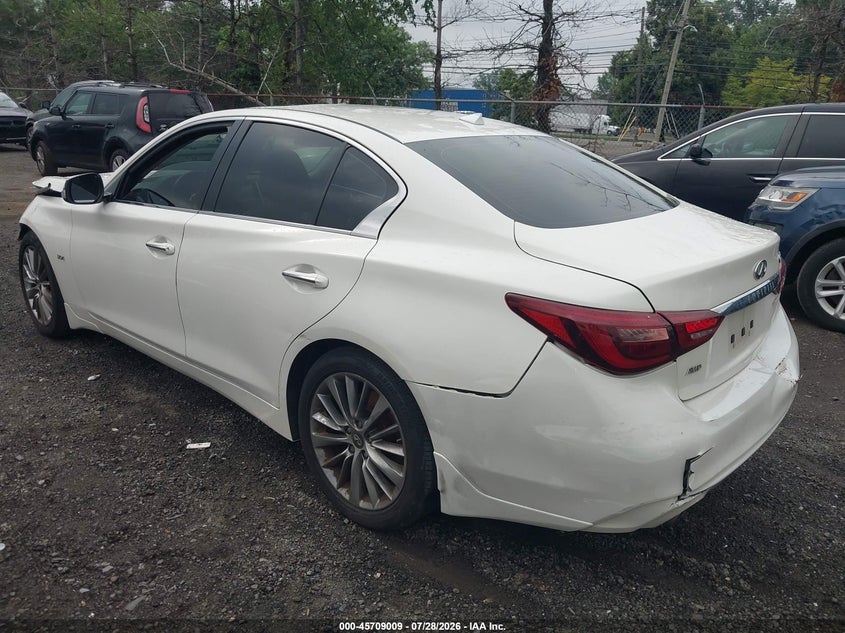Vin: jn1ev7ar1km554126, lot: 46207665, infiniti q50 3.0t luxe 20193