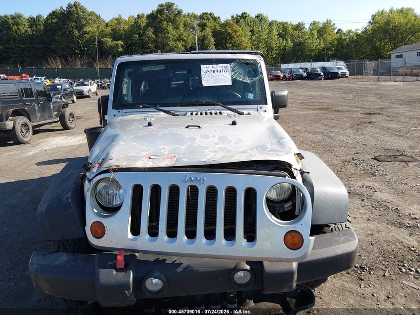 2011 JEEP WRANGLER SPORT UTILITY VEHICLE 3.8L V-6 202HP